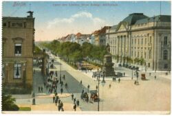 berlin, unter den linden, neue königl. bibliothek