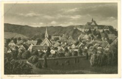 bad iburg, teutoburgerwald, ansicht