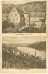 braubach am rhein, camp am rhein, multiansicht
