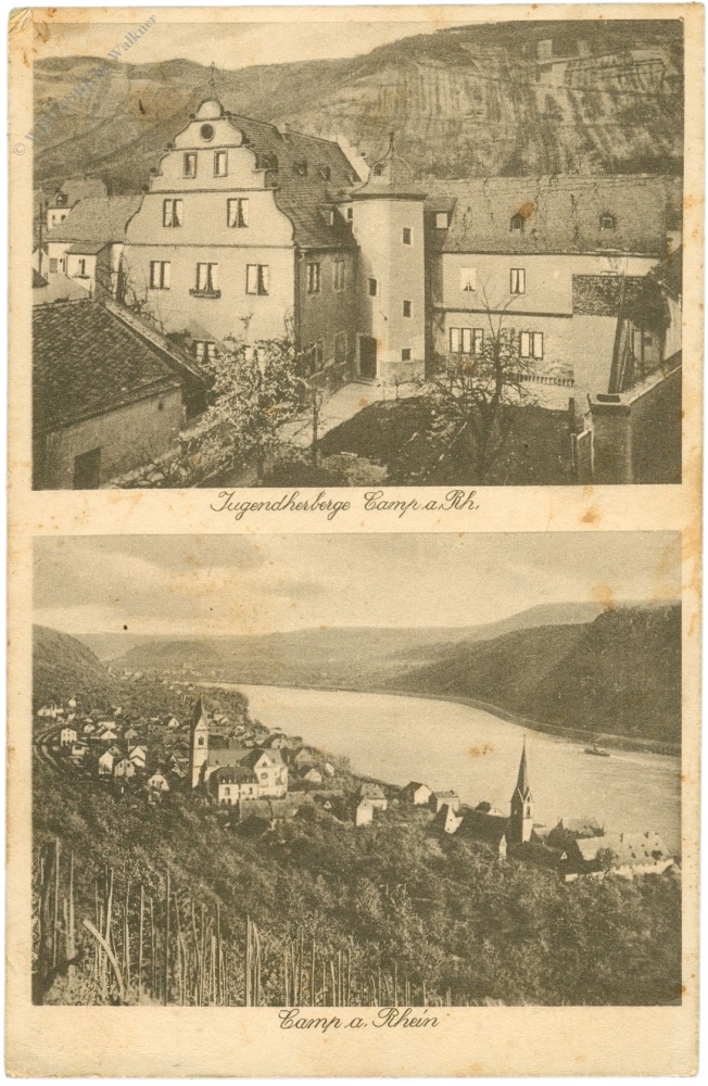 braubach am rhein, camp am rhein, multiansicht braubach am rhein, camp am rhein, multiansicht