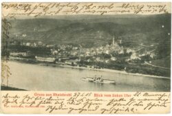 rheinbrohl, blick vom linken ufer