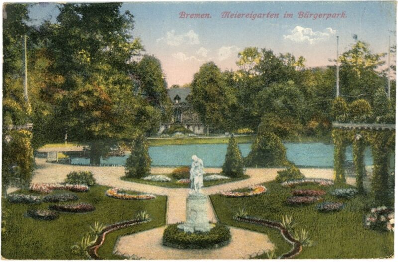 bremen, meiereigarten im bürgerpark bremen, meiereigarten im bürgerpark