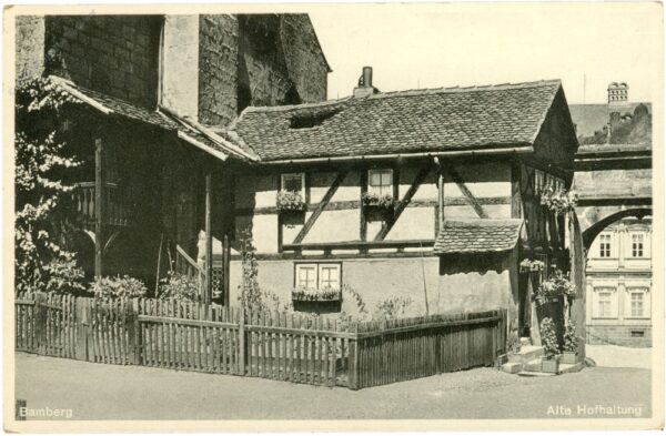 bamberg, alte hofhaltung