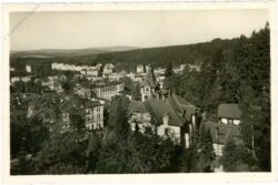 marienbad, blick vom cafe egerländer