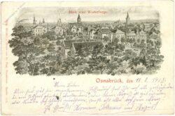 osnabrück, blick vom westerberge