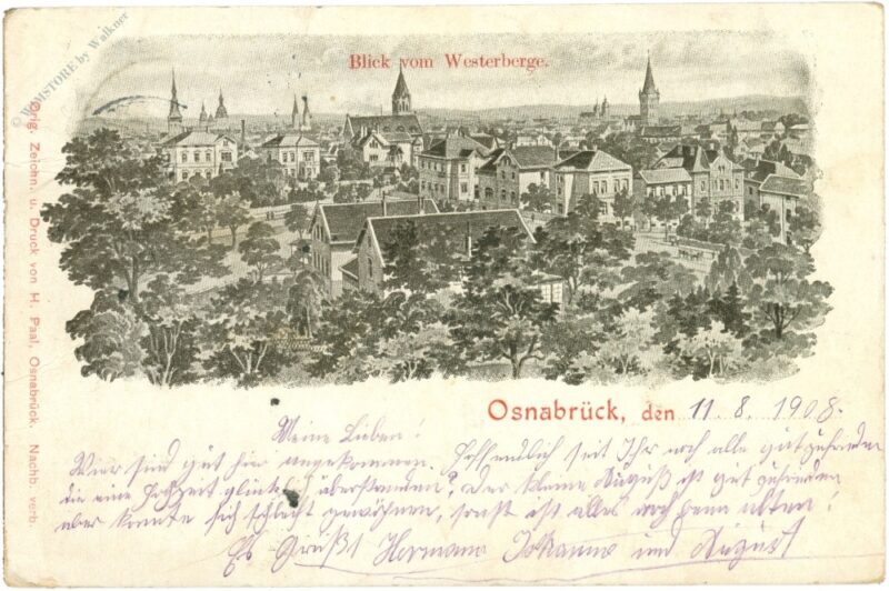 osnabrück, blick vom westerberge osnabrück, blick vom westerberge