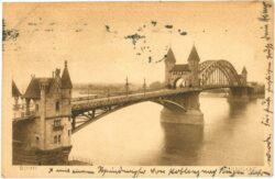 bonn, rheinbrücke bonn, rheinbrücke
