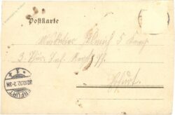 jubiläums postkarte zum 200jährigen stiftungs feste des 5. thür. inf. regts. no 94 (großherzog von sachsen)