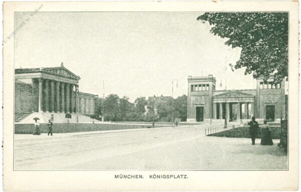 münchen, königsplatz münchen, königsplatz