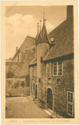 lübeck, schabbelhaus, hinterhaus