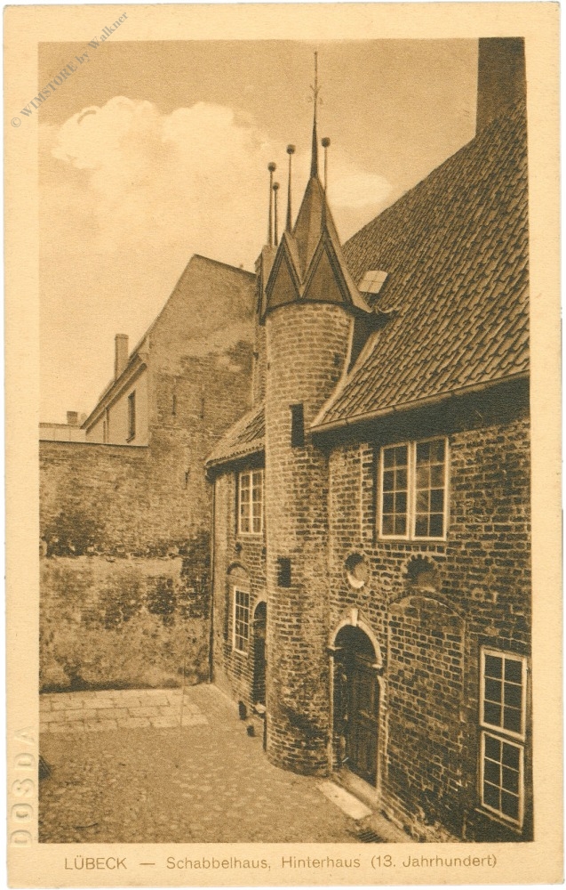 lübeck, schabbelhaus, hinterhaus lübeck, schabbelhaus, hinterhaus