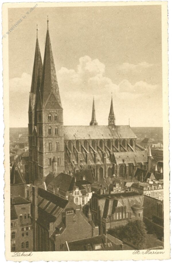 lübeck, st. marien lübeck, st. marien