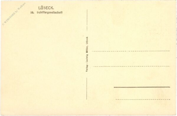 lübeck, schiffergesellschaft