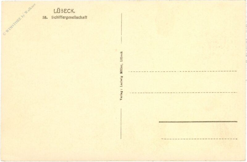 lübeck, schiffergesellschaft
