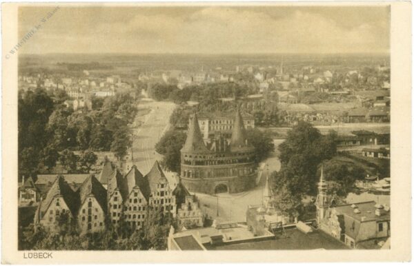 lübeck, ortsansicht lübeck, ortsansicht