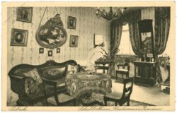 lübeck, schabbelhaus, biedermeier zimmer