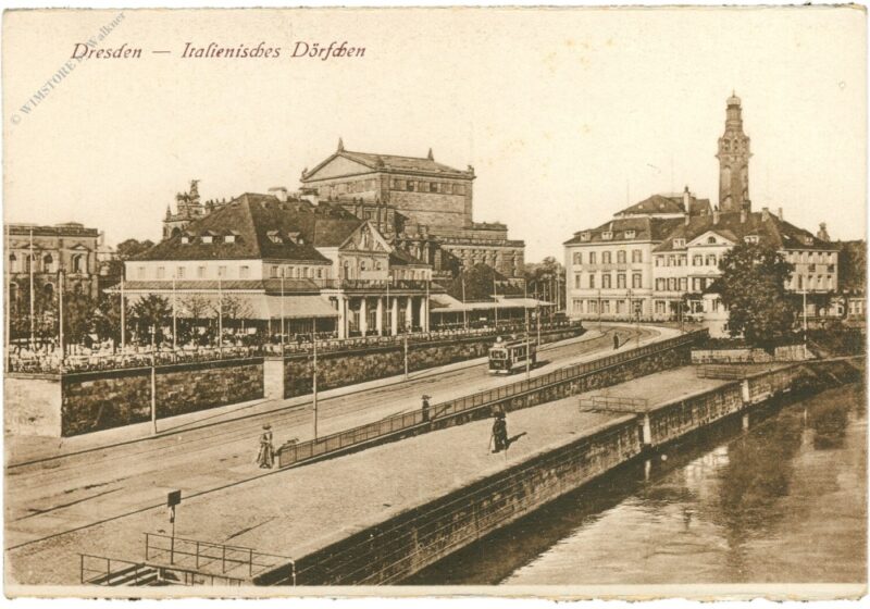 dresden, italienisches dörfchen dresden, italienisches dörfchen