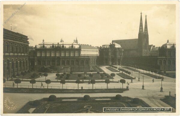 dresden, zwinger, sophienkirche