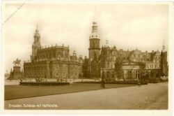 dresden, schloss mit hofkirche