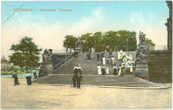 dresden, brühlsche terrasse
