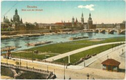 dresden, blick nach der altstadt