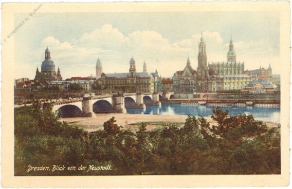 dresden, blick von der neustadt