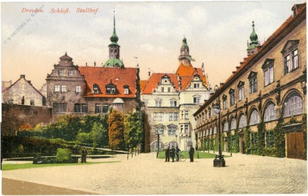 dresden, schloss, stallhof