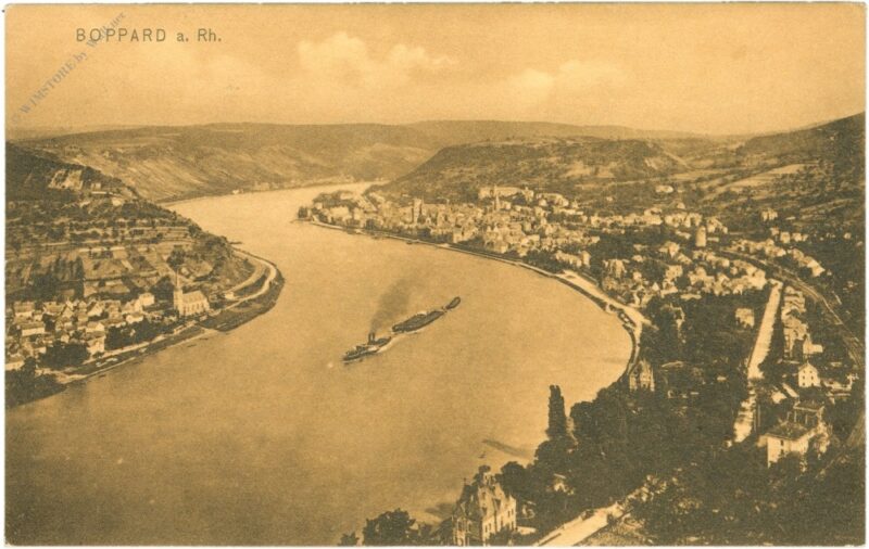boppard, ortsansicht boppard, ortsansicht