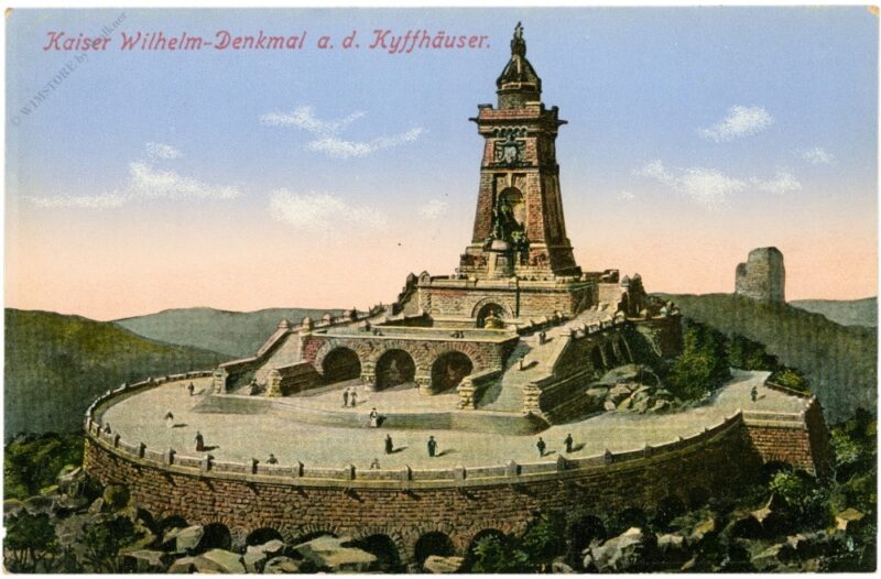 kyffhäuserland, kaiser wilhelm denkmal auf dem kyffhäuser