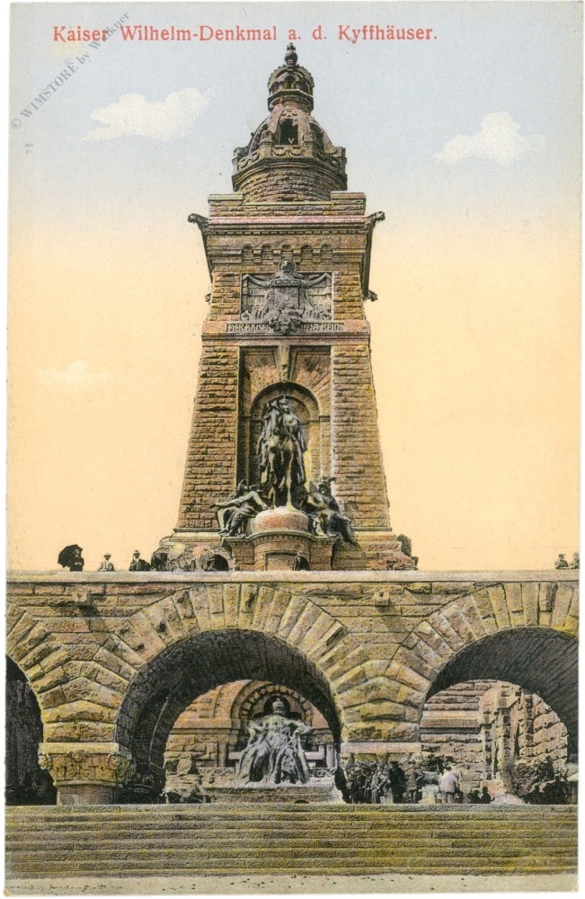 kyffhäuserland, kaiser wilhelm denkmal auf dem kyffhäuser