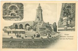 kyffhäuserland, kaiser wilhelm denkmal auf dem kyffhäuser