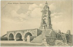 kyffhäuserland, kaiser wilhelm denkmal auf dem kyffhäuser