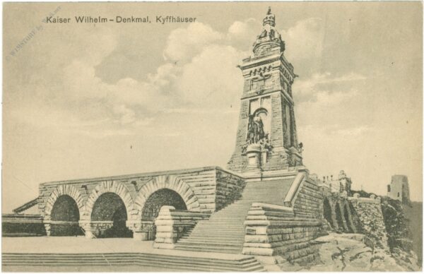 kyffhäuserland, kaiser wilhelm denkmal auf dem kyffhäuser