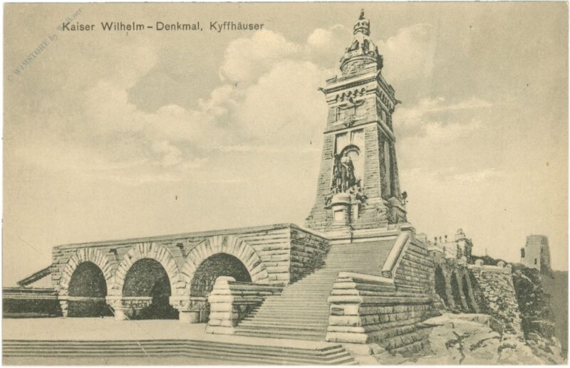 kyffhäuserland, kaiser wilhelm denkmal auf dem kyffhäuser