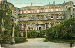 heidelberg, schloss, otto heinrichsbau
