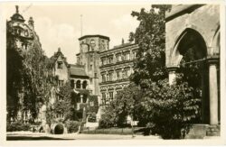 heidelberg, der schloßhof