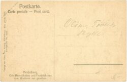 heidelberg, otto heinrichsbau und friedrichsbau vom wartturm aus gesehen