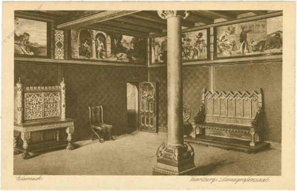 eisenach, wartburg, landgrafensaal