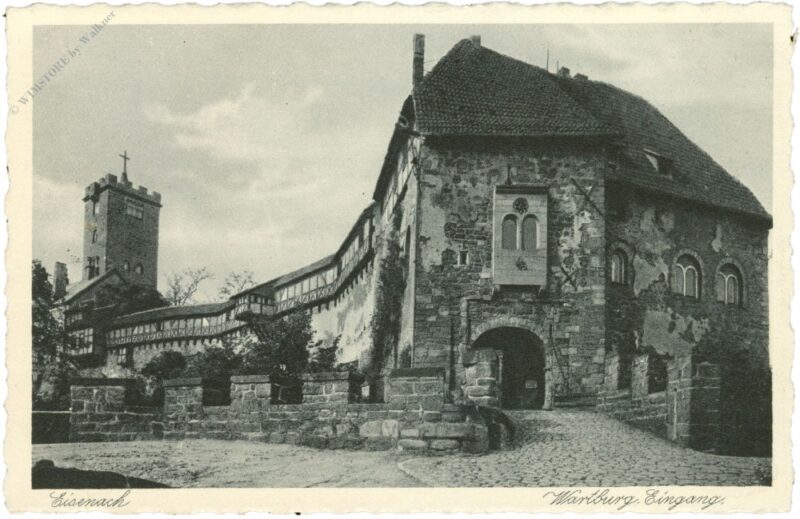eisenach, wartburg, eingang eisenach, wartburg, eingang