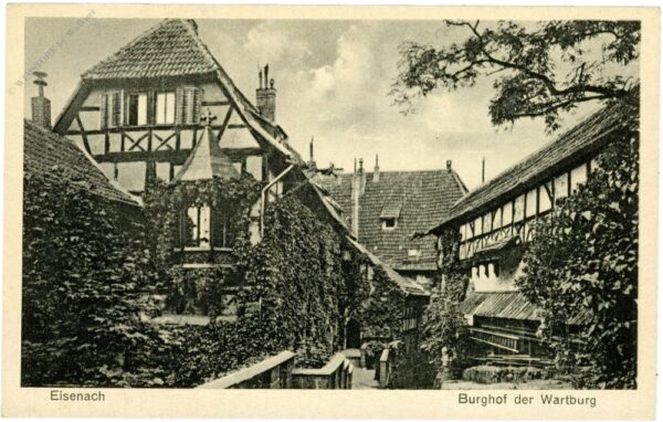 eisenach, eingang zur wartburg