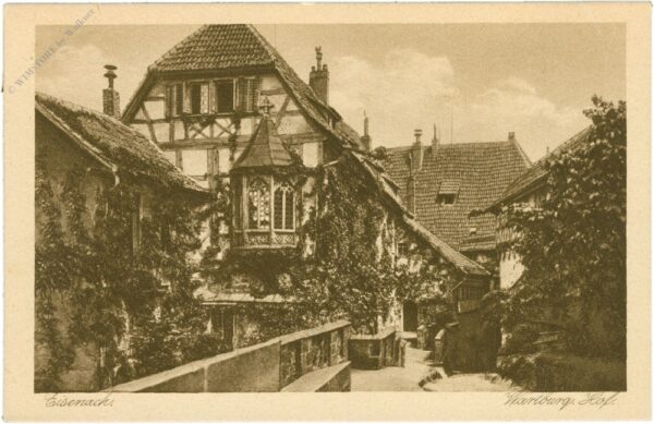 eisenach, wartburg, hof