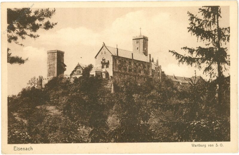 eisenach, wartburg von so eisenach, wartburg von so
