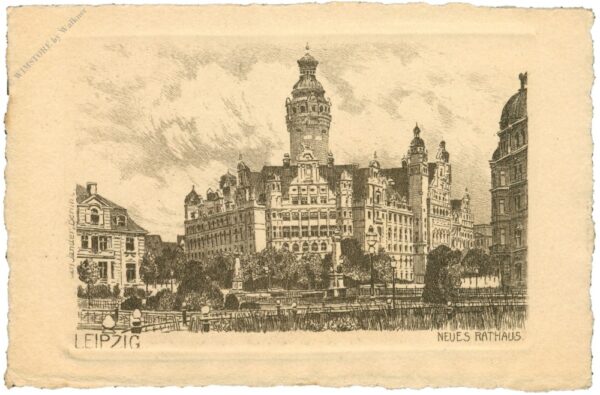 leipzig, neues rathaus
