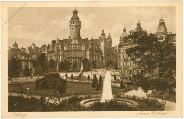 leipzig, neues rathaus