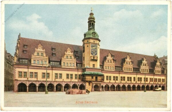 leipzig, altes rathaus