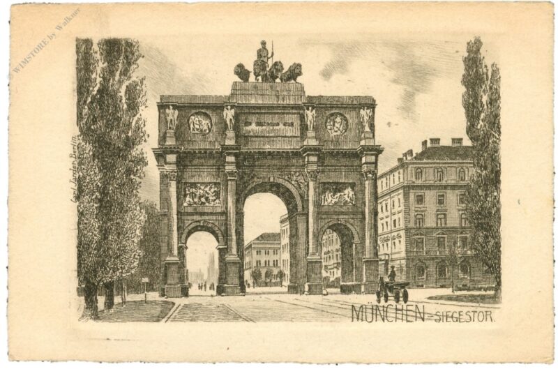 münchen, siegestor