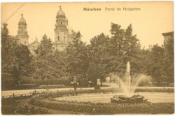 münchen, partie im hofgarten