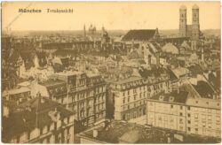 münchen, totalansicht