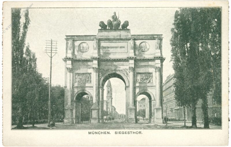 münchen, siegestor