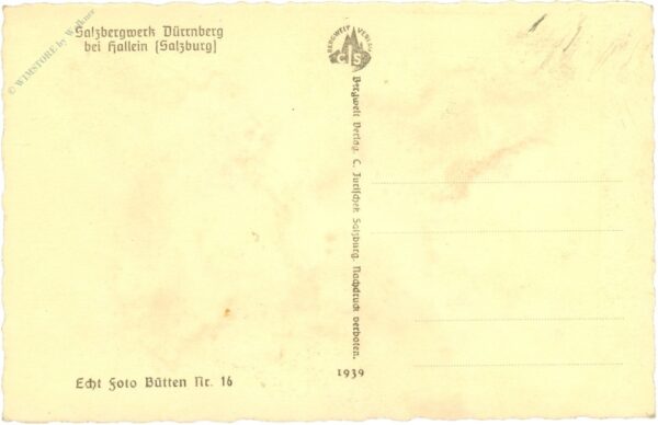 hallein, salzbergwerg dürrnberg, hofstatt schachtricht